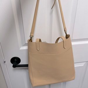Madewell Medium Leather Transport Tote